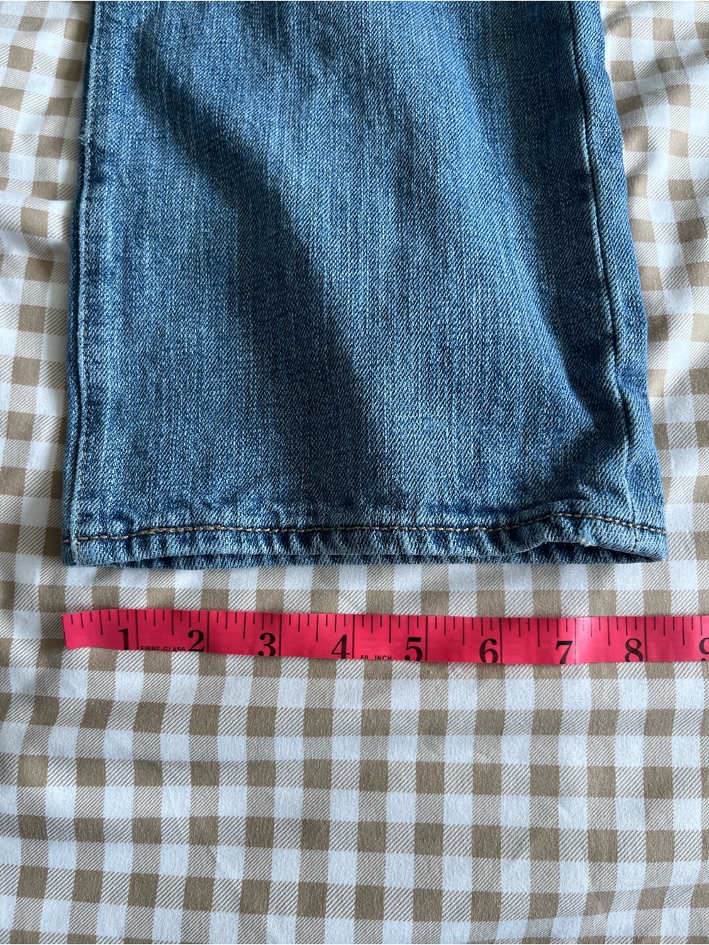 Levis 501XX Jeans Mens 34x36 Blue Denim Original Classic Straight Button Fly - Picture 9 of 9